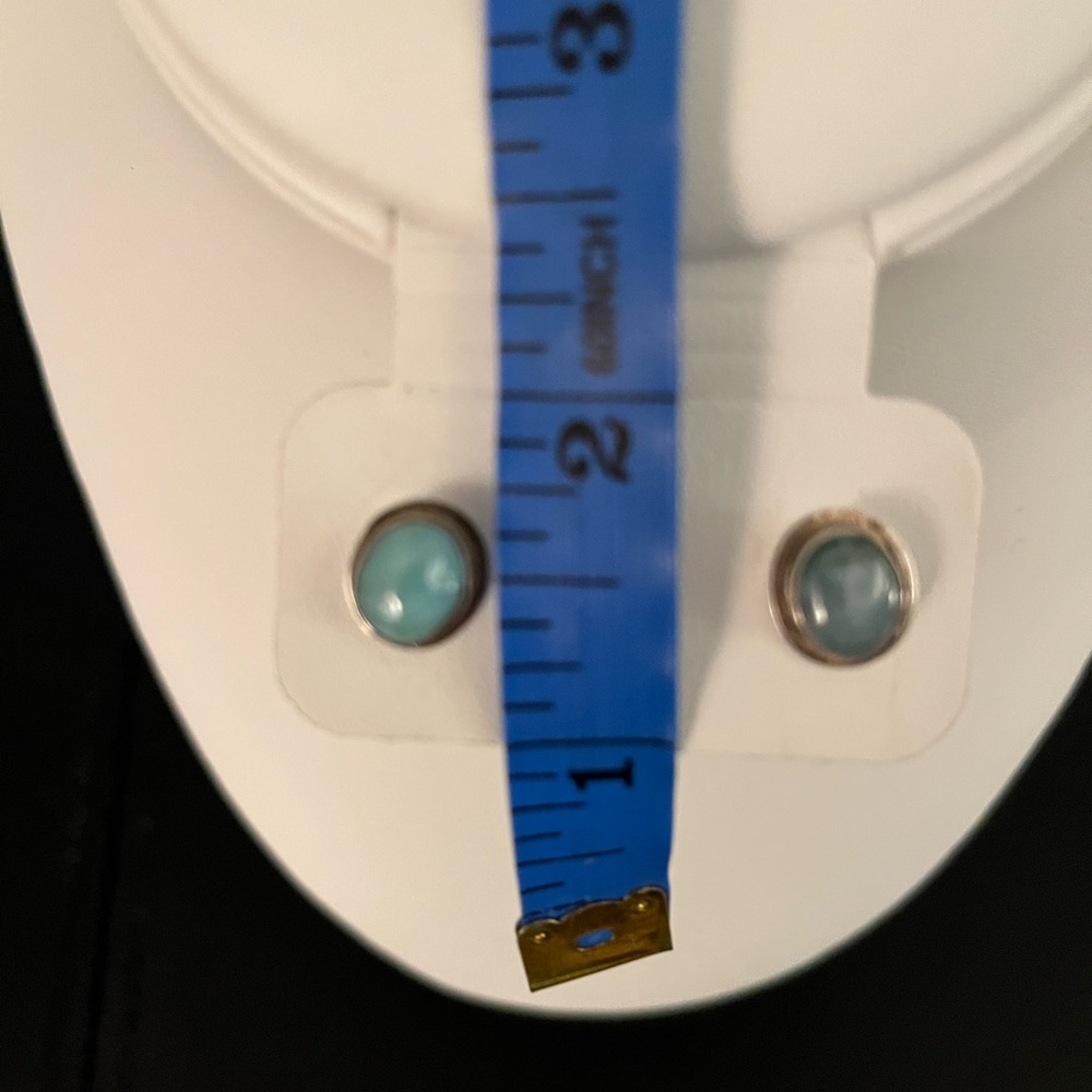 Larimar Pendant Necklace and Earrings Set - Picture 6 of 11